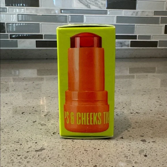 AMINNAH - Fruit Loops Lollipop Coral Cheek & Lip Tint - Picture 5 of 7